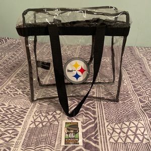Steelers Clear NFL bag